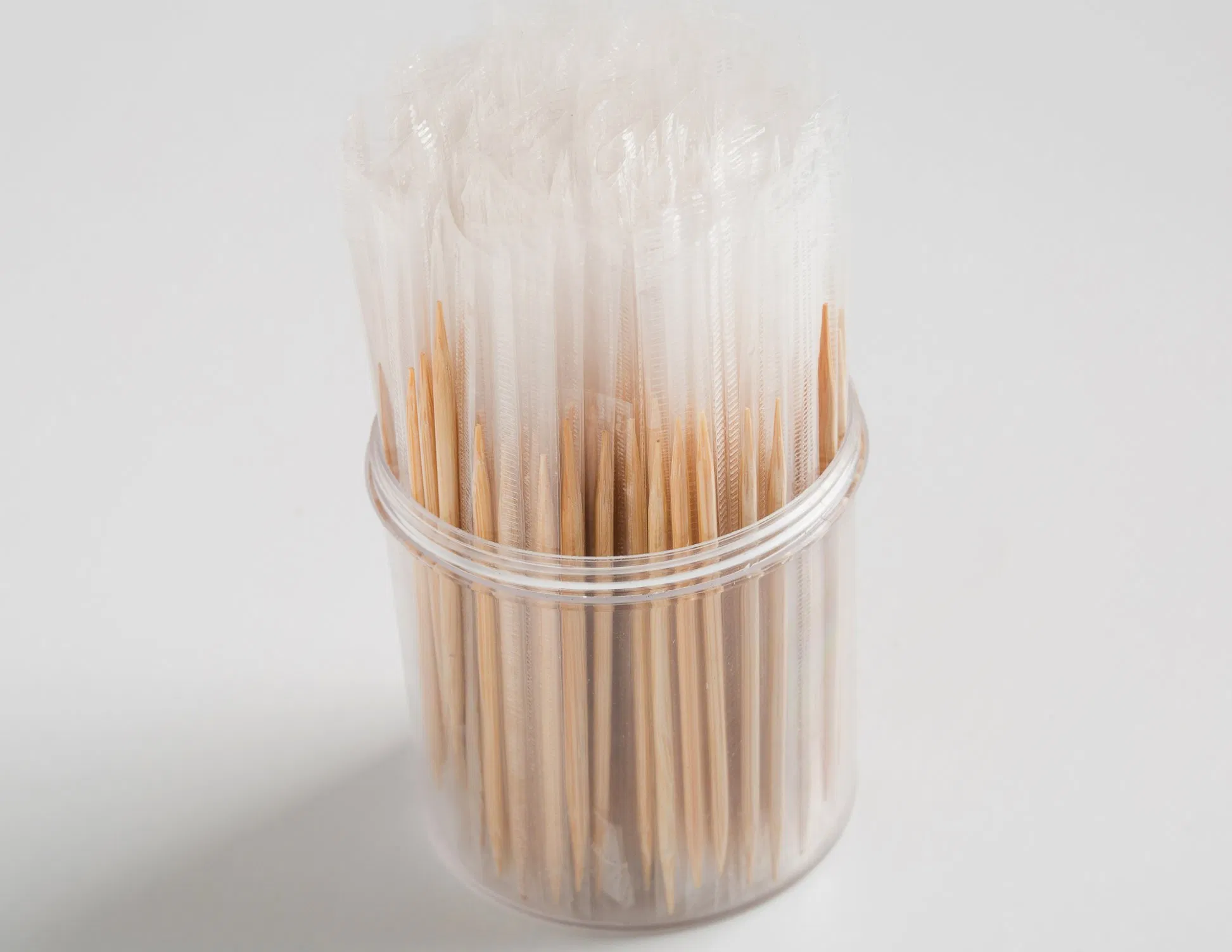Bamboo Toothpicks OPP Wrapped