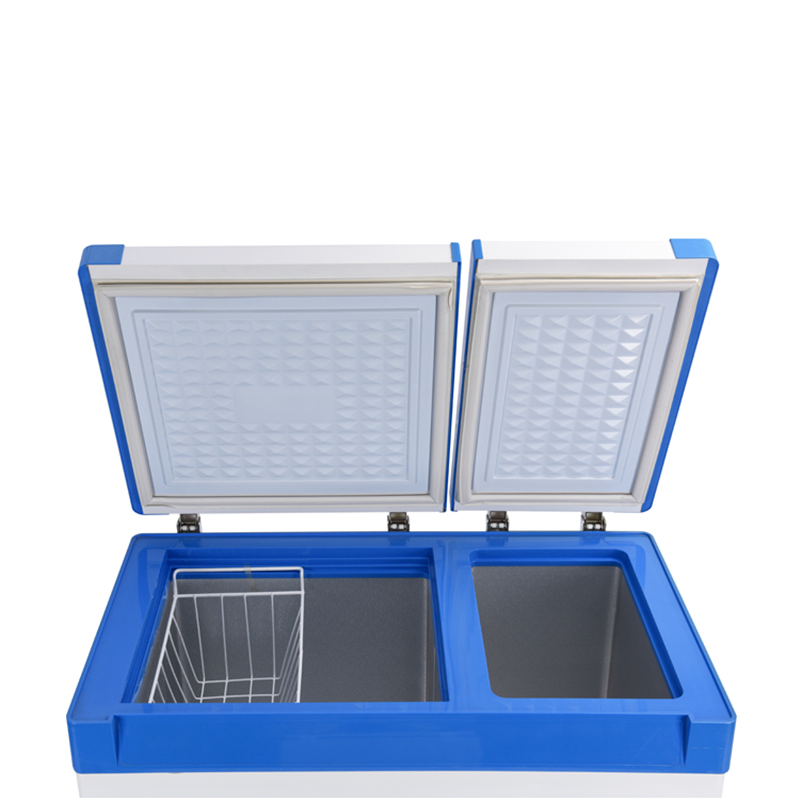 Bcd-208 Double Temperature DC AC Horizontal Freezer