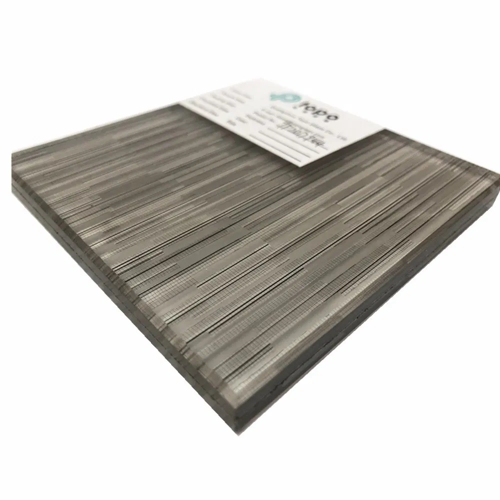 4mm+4mm Dry Laminated Wire Glass (PLW-TP)