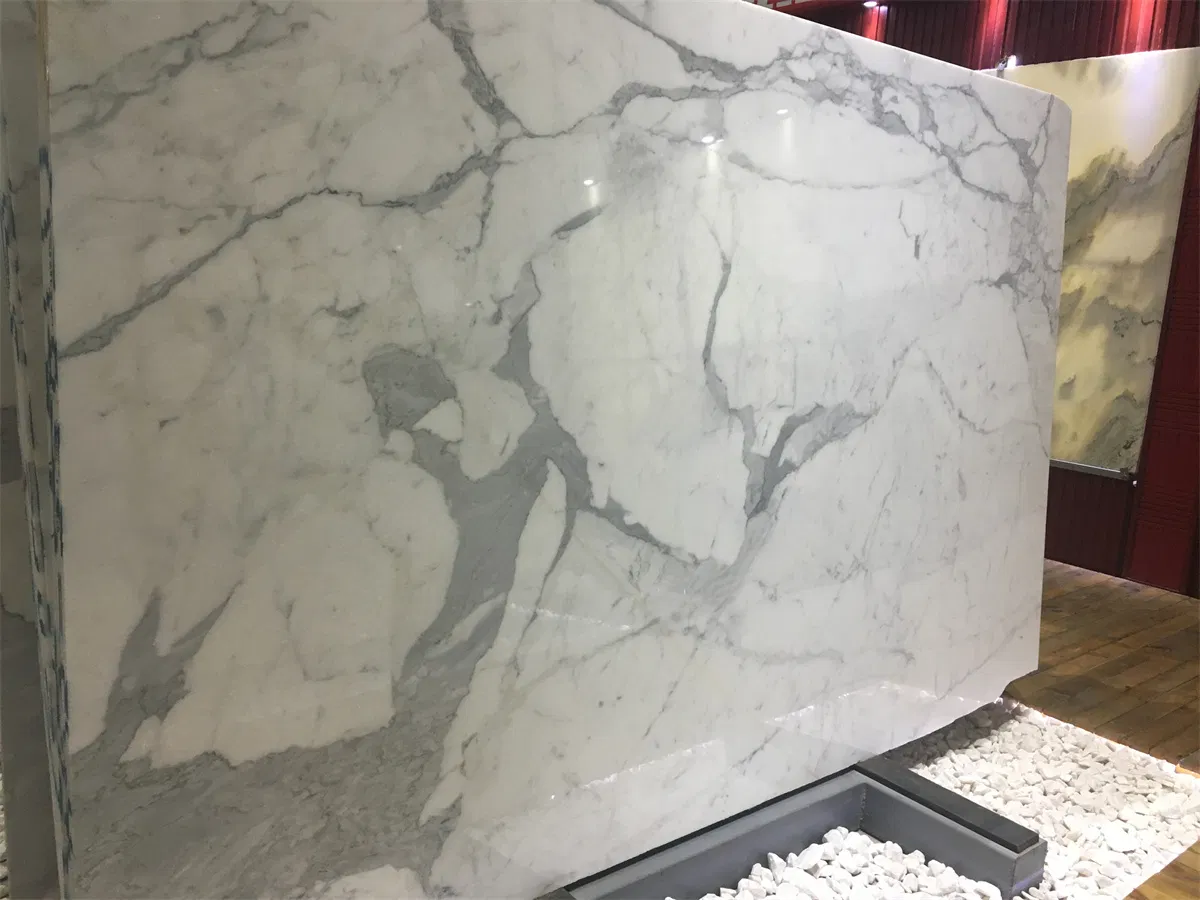 Calacatta Natural Stone Marble Tiles for Wall and Flooring