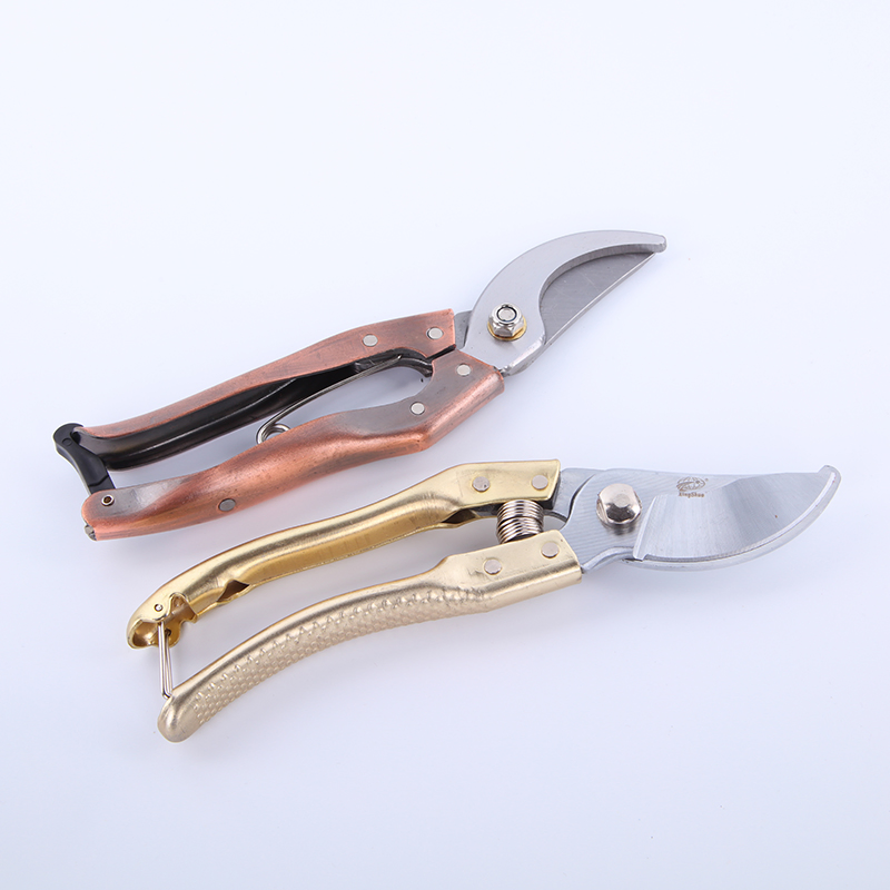 65mn Carbon Steel with Steel Handle Secateurs Mf116