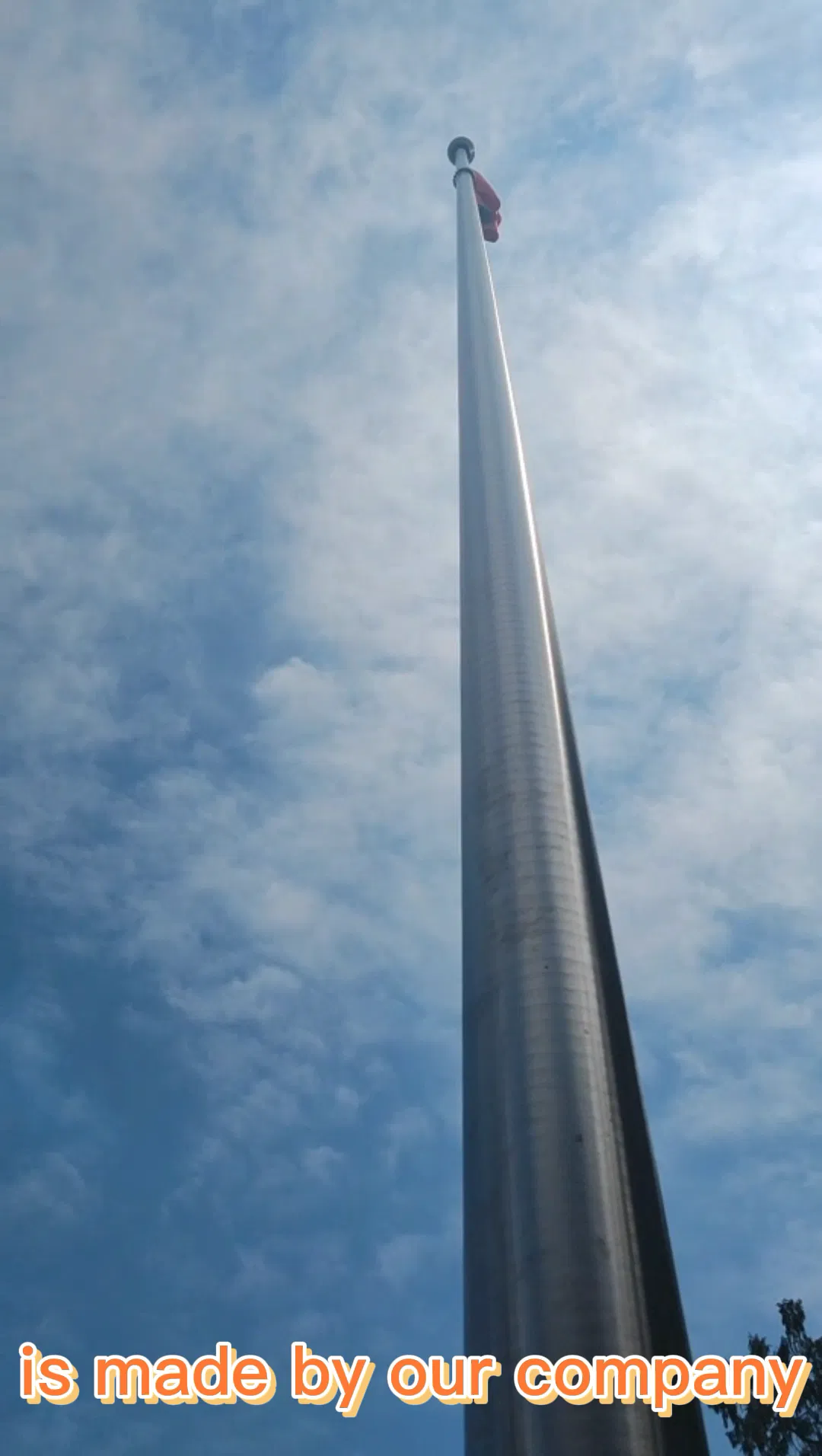 Factory Direct Sales 30m Group Flag Pole Resistance Typhoon Stainless Steel Flagpole Outdoor Square Flag Pole