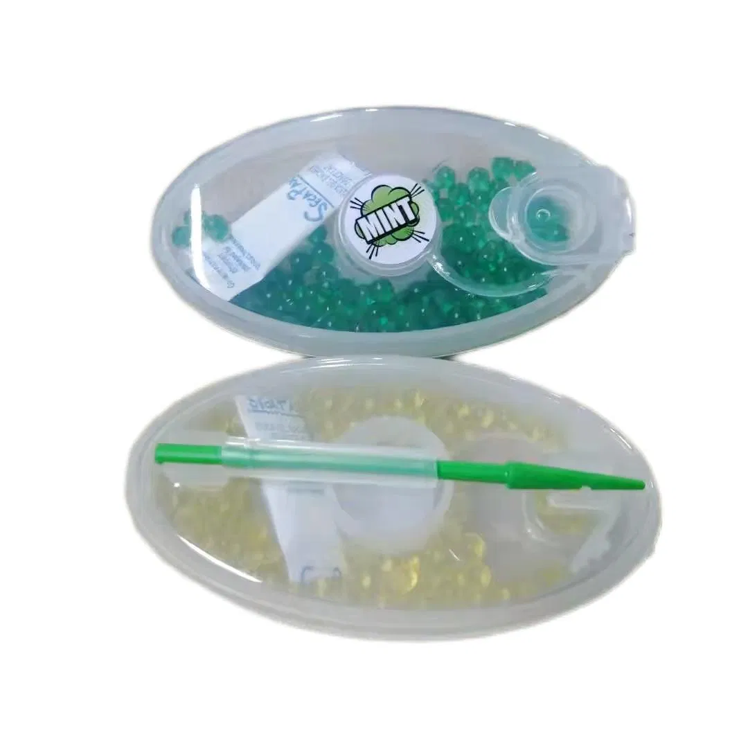 Mixed Fruit Flavored Cigarette Pops Beads Bamboo Stick Small Popping Capsule Manufacturer