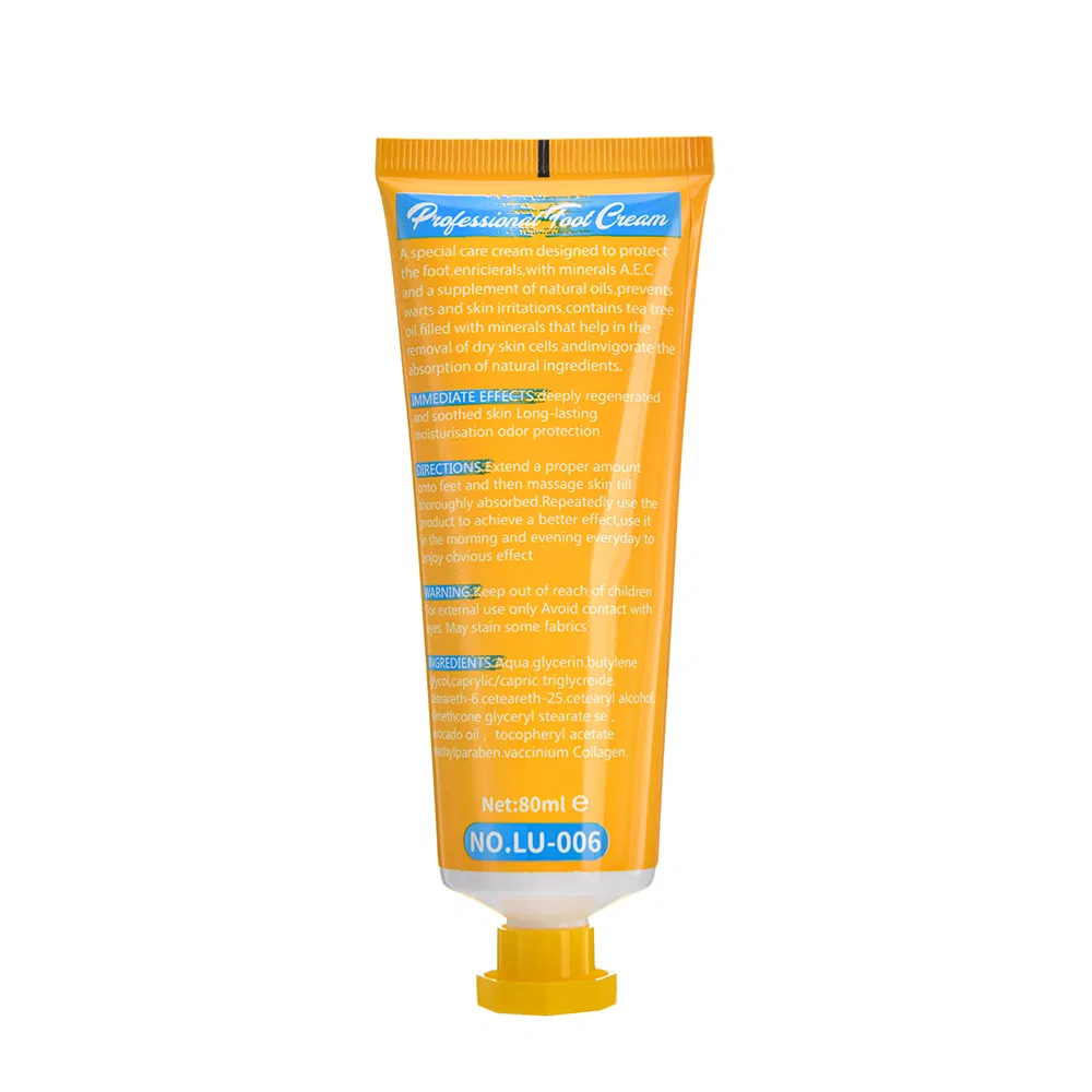 Intensive Foot Repair Cream for Deep Moisturization of Cracked Heels