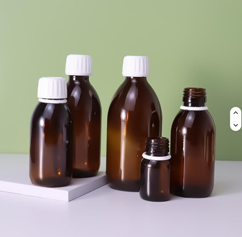 High-Quality Brown Glass Bottles for Medicinal Use