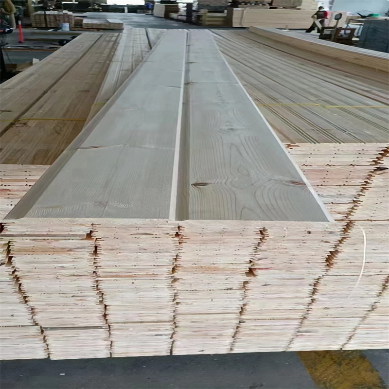 Customized Interior Fluted Panels Pine Wall Panels