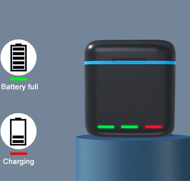 Battery Storage Charger for Gopro Hero 9 10 11 12 Gopro Accessories