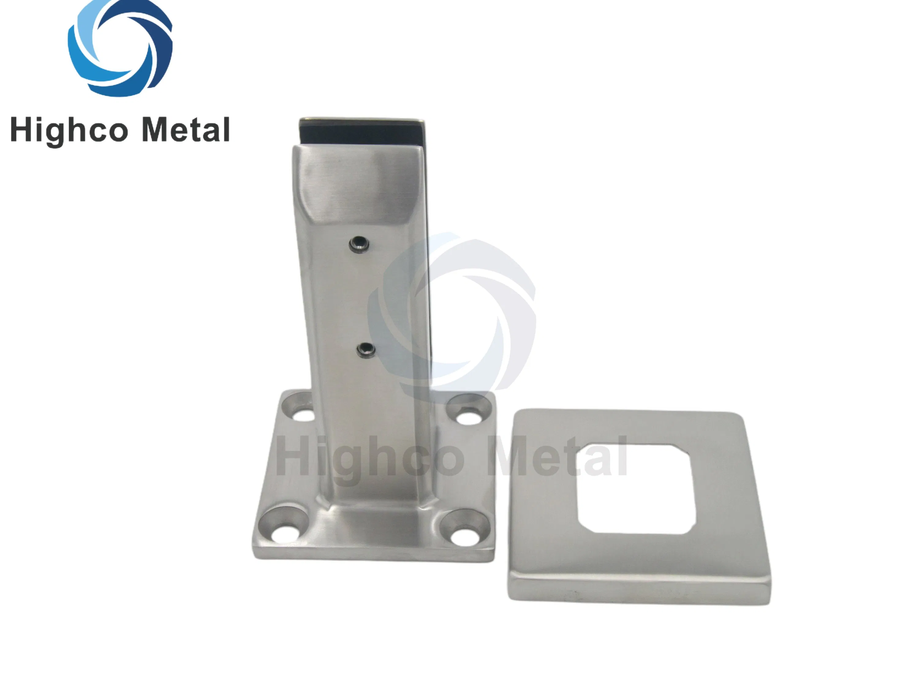 Square Base Glass Pool Fencing Spigot for Frameless Glass Balustrade