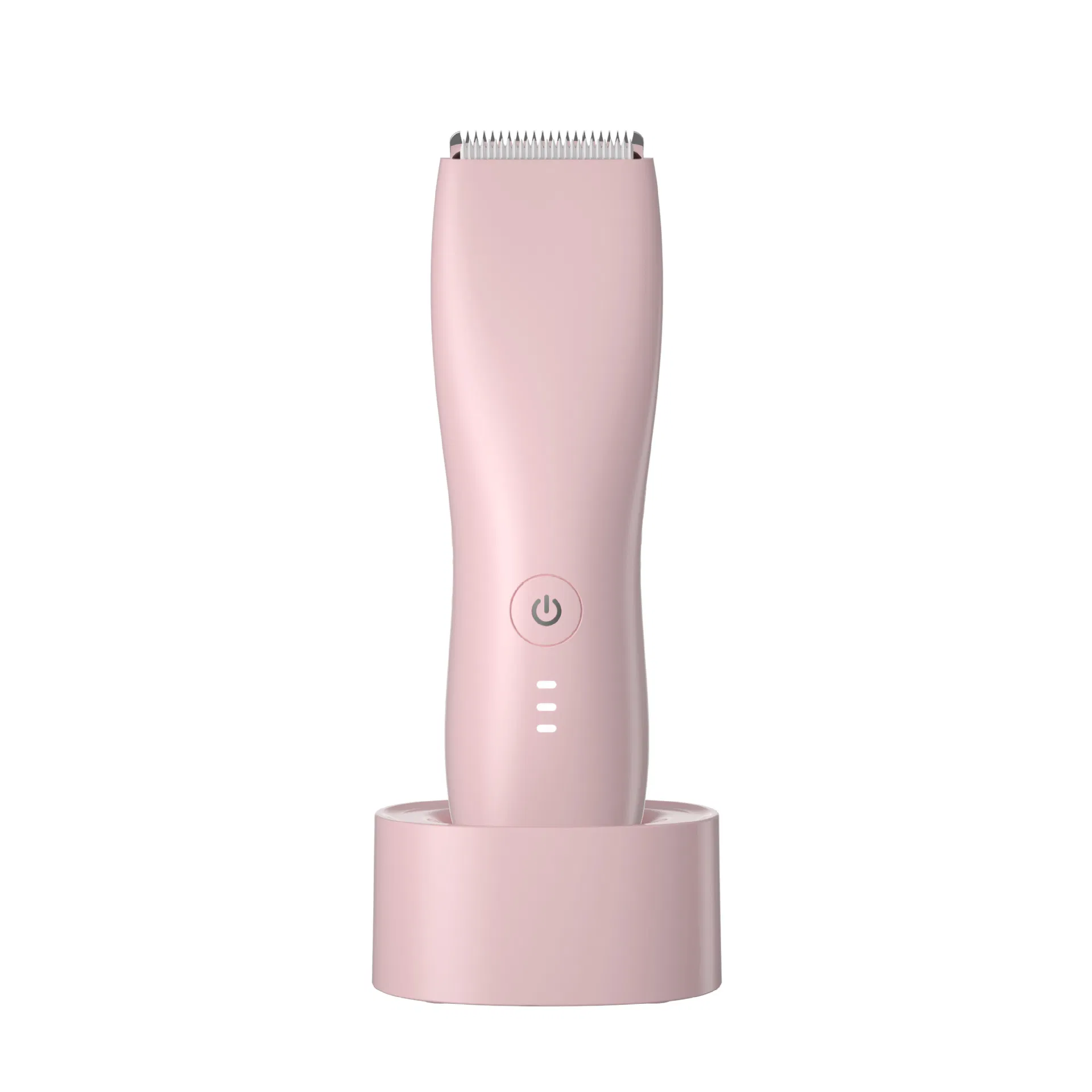 Electric Bikini Trimmer for Women - 2 in 1 Electric Lady Pubic Hair Groomer Painless Hair Removal Razor Body Shaver, Portable Ladies Shaver