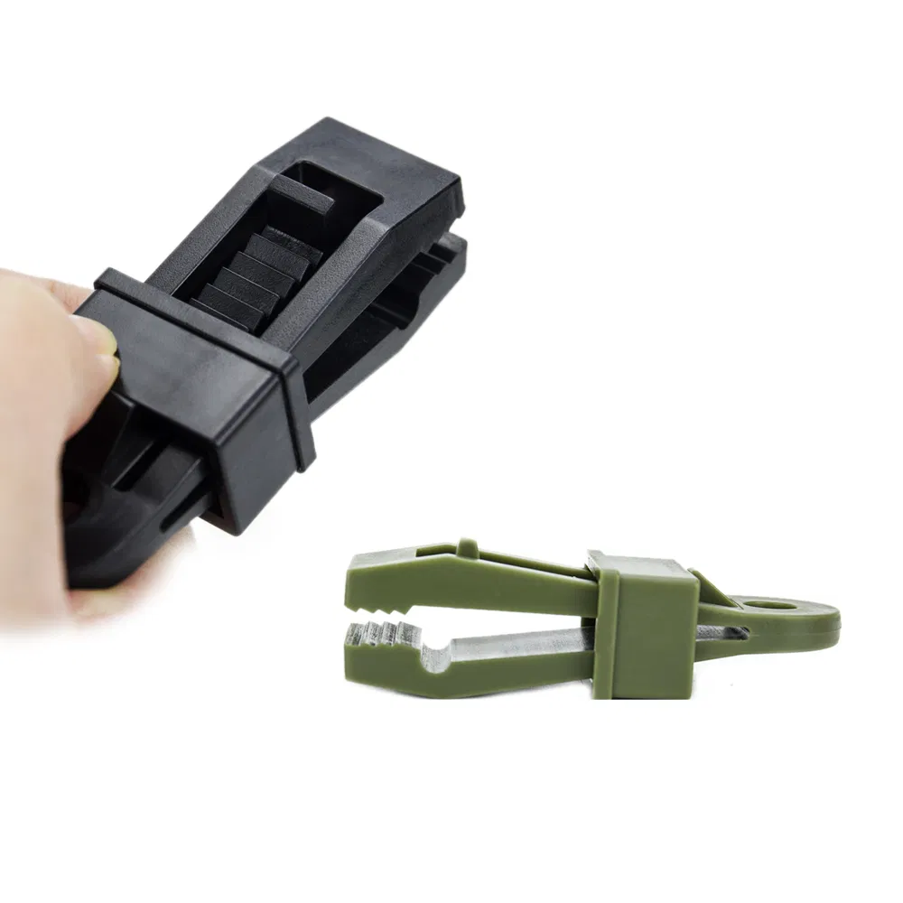 High Quality Firmly Fastening Outdoor Camping Canvas Plastic Tent Clips