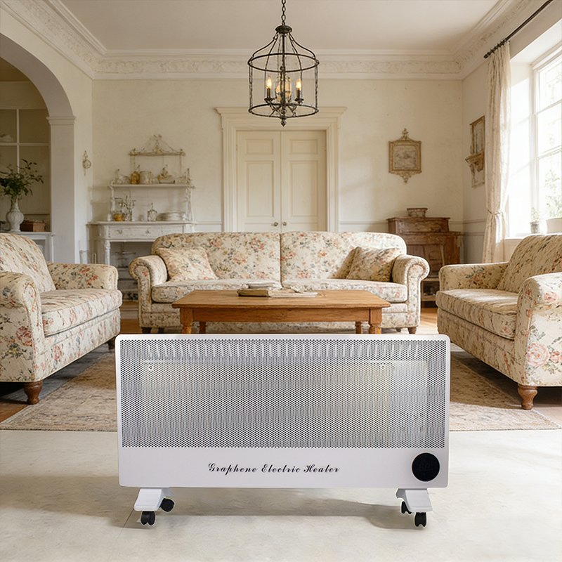 Safe Electric Heater for Kids Room with Heat Dissipation Structure