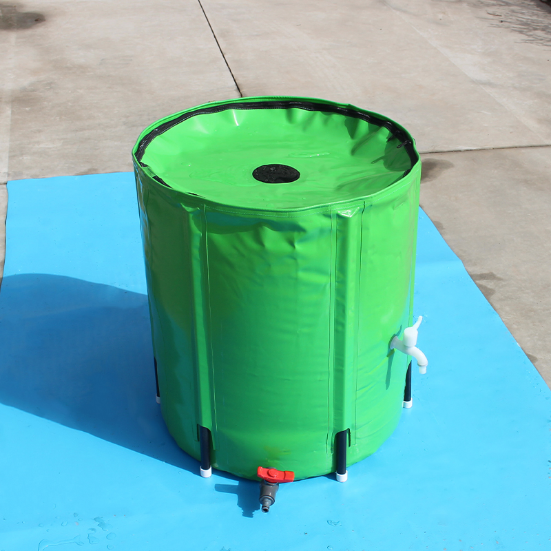 Portable Water Barrel Rainwater Collection System