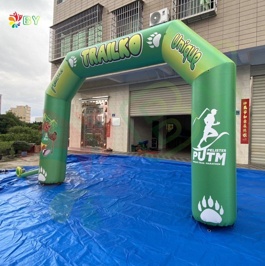 Advertising Inflatable Race Arch Inflatable Start Finish Line Inflatable Arch