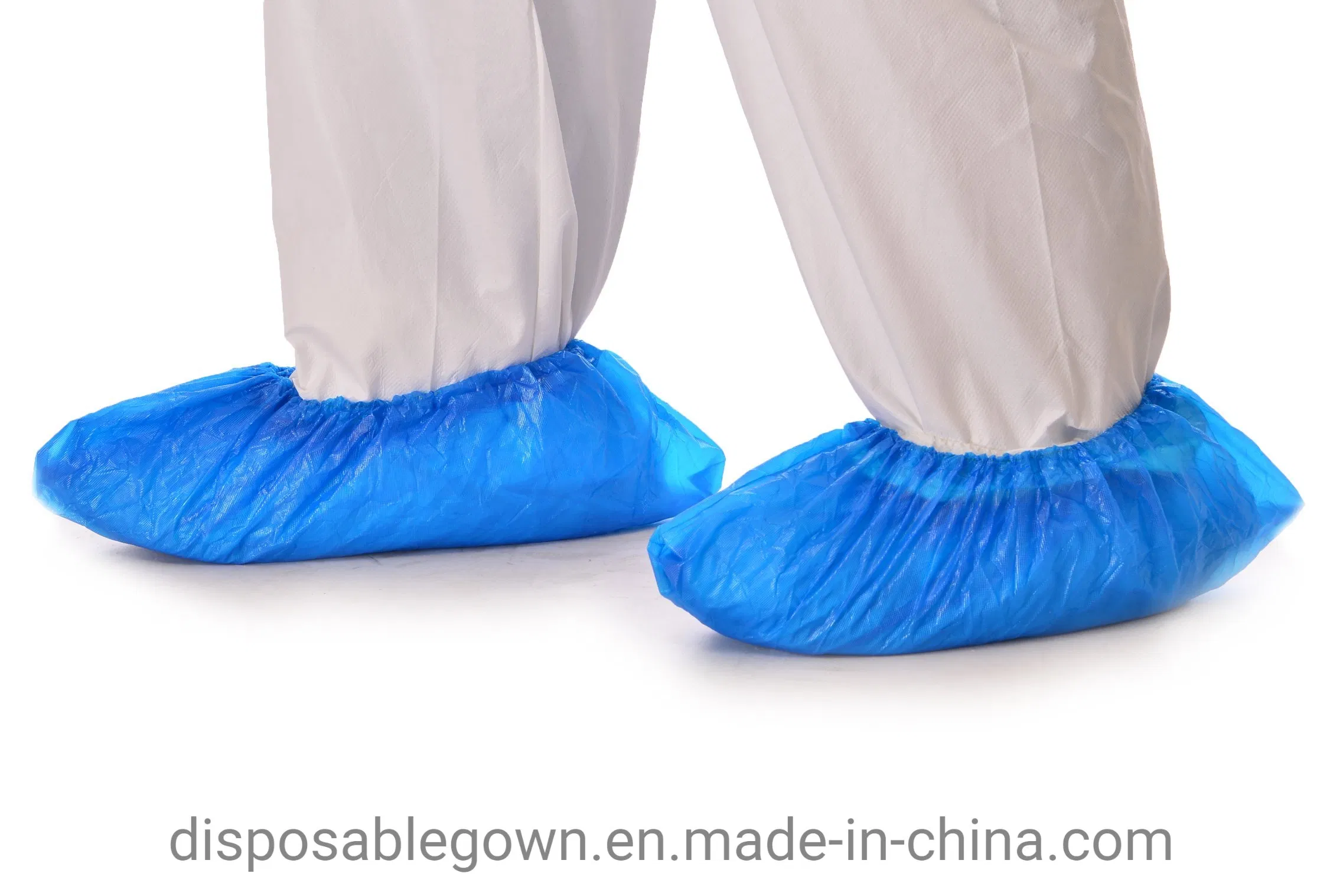 Comfortable Flexible CPE Disposable Foot Covers Wholesale Adult Use Plastic Colorful Shoe Cover