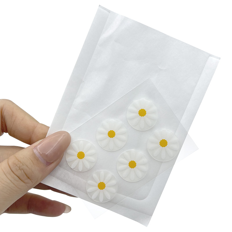 Пластырь от прыщей Zit Blemish с цветочным дизайном, 6 шт.