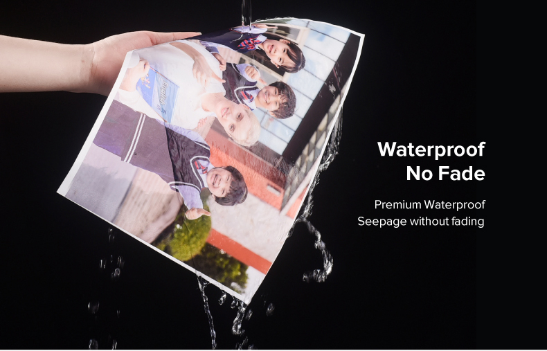 A4, OEM Polyester Rightint Carton Glossy Sticker Paper Printable Pet