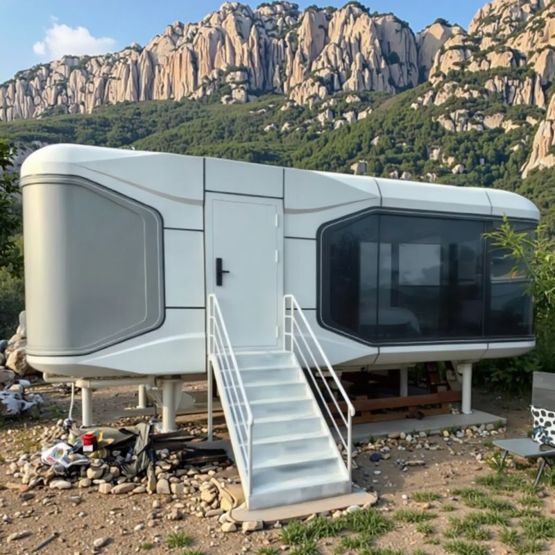 Bespoke Steel Capsule House Design Custom Made to Your Specifications