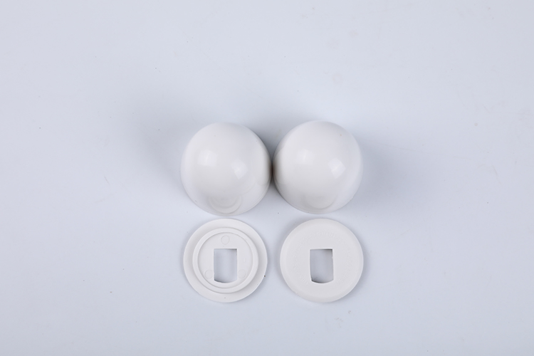 Universal Plastic Round Toilet Push-on Bolt Caps - 2 Pack