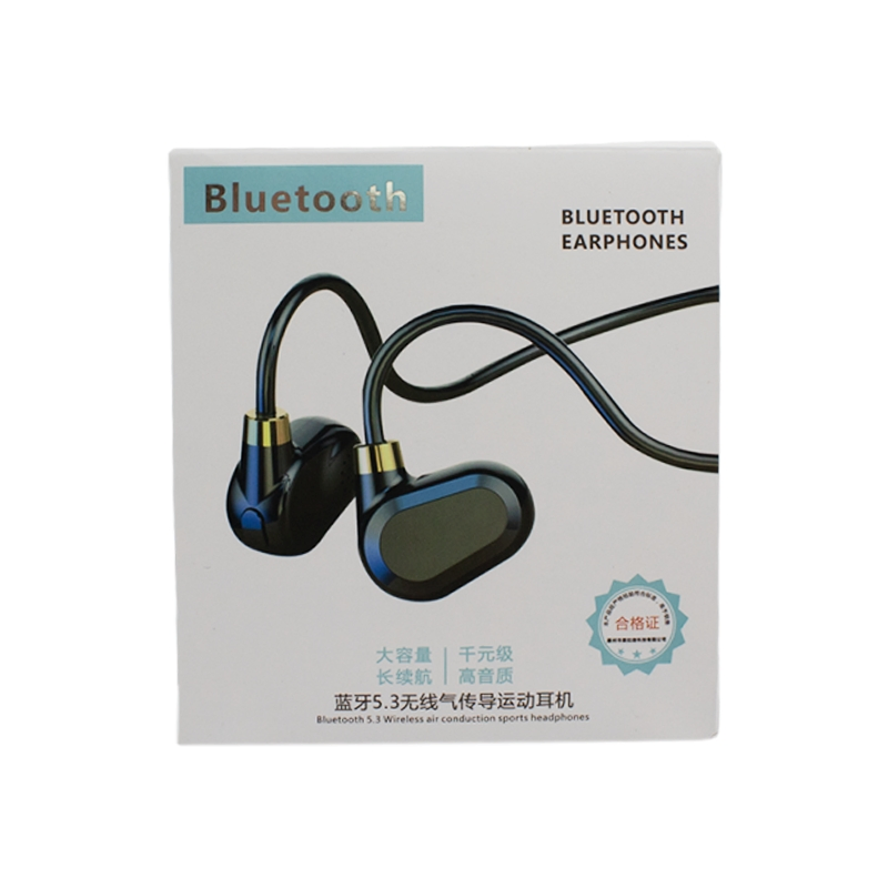 2024 New B16 Bone Conduction Headphones Wireless Neckband Earphones Sport Headset Tws Open Ear Gamer Earbuds Custom Logo