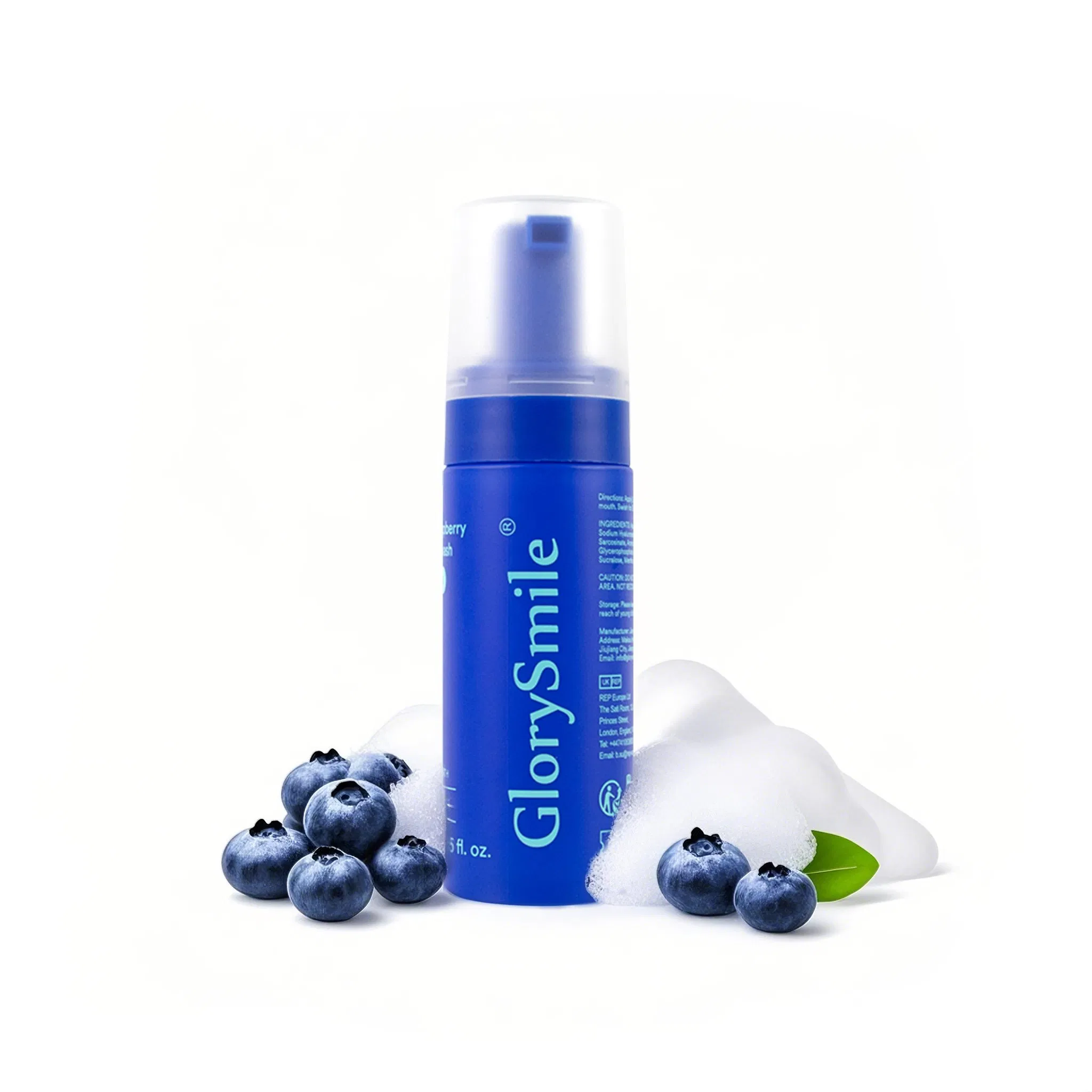 Portable Mouthwash Fruit Flavor Bad Breath Removal Mouthwash 55ml Foaming Mouthwash