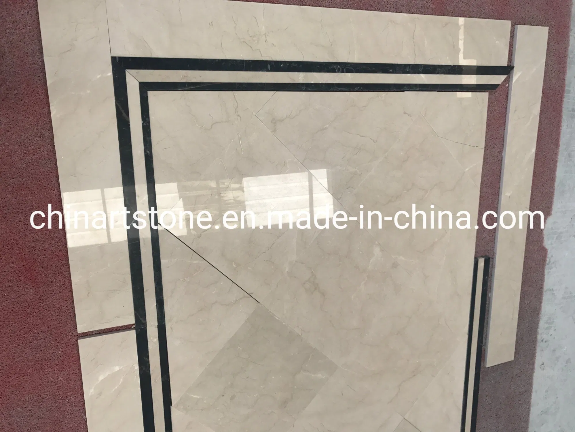 Grey/Black/Beige/ Golden/ White Marble Tile for Flooring