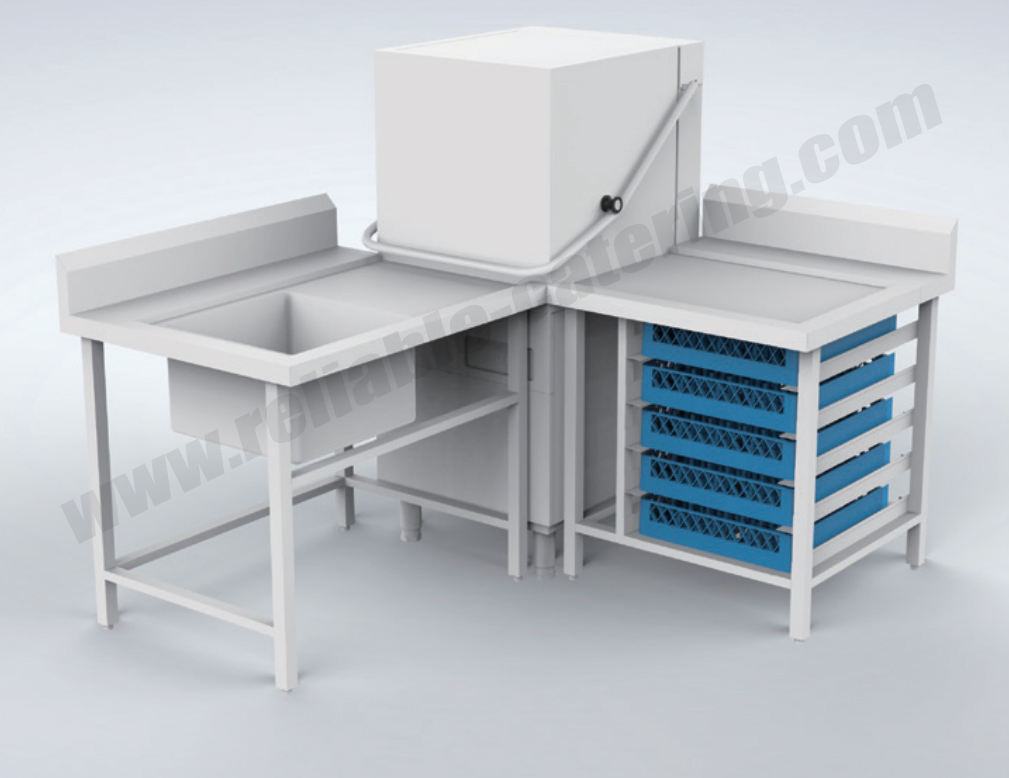 Built-in Mini Energy-Saving Dishwasher Machine for Compact Commercial Kitchen