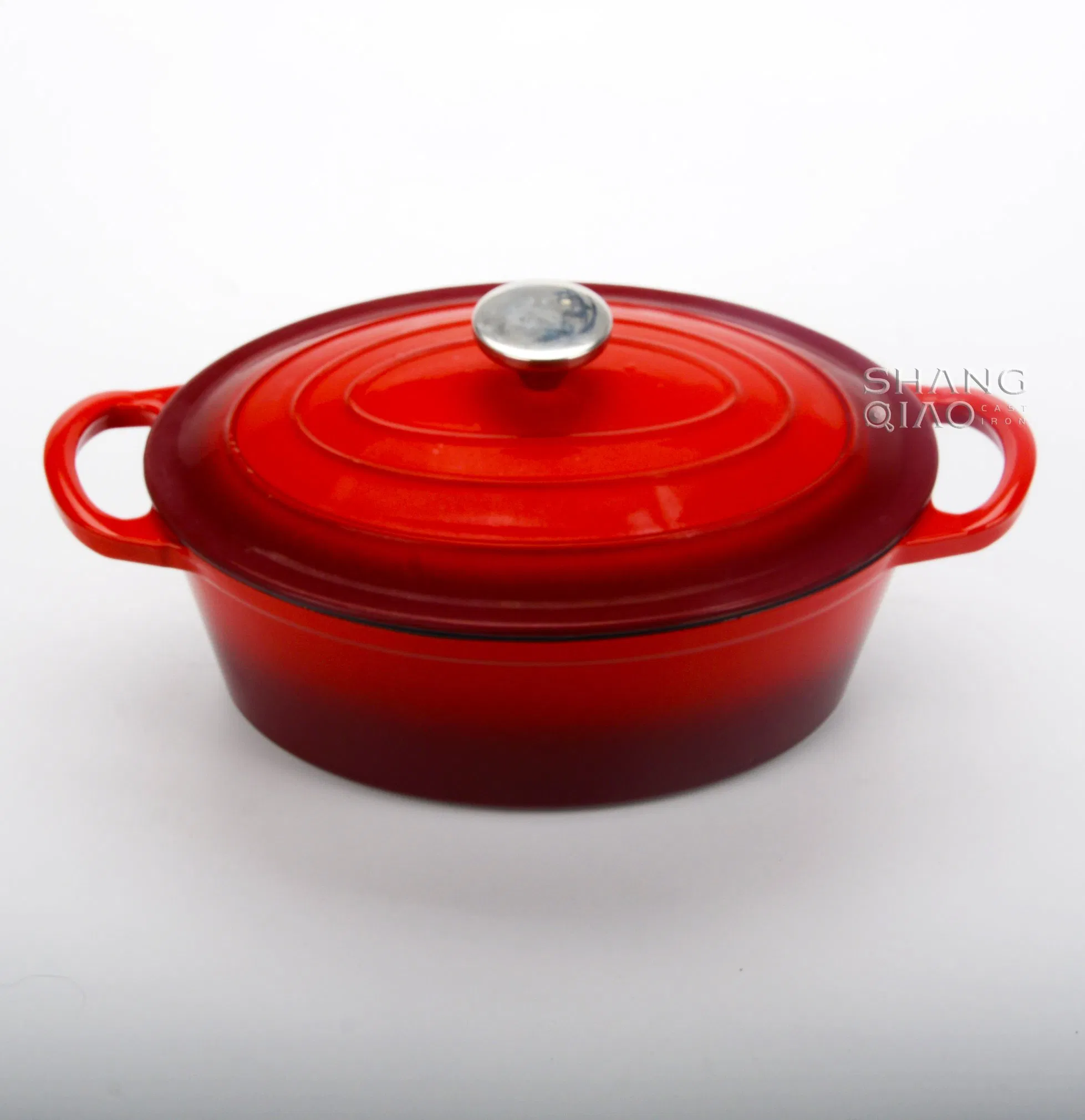 Чугунная овальная жаровня для морепродуктов