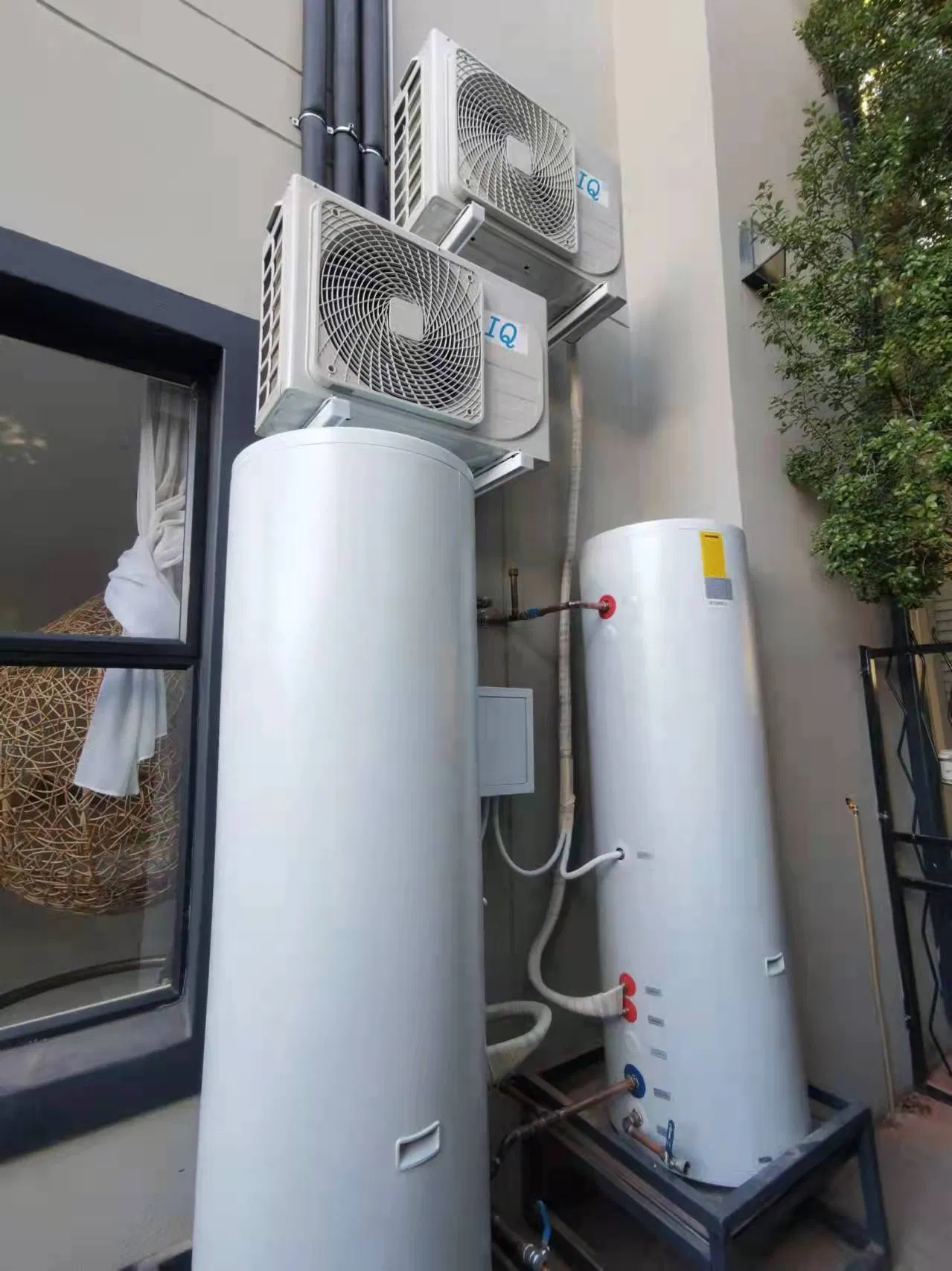 Тепловой насос воздух-вода Deye с солнечной поддержкой