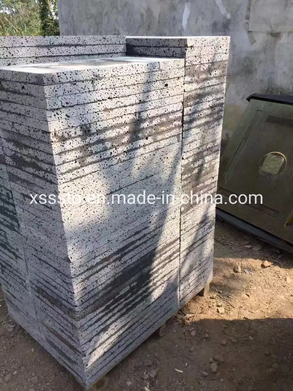 Volcanic Stone with Holes Tiles/Pavers/Strips/Mosaics