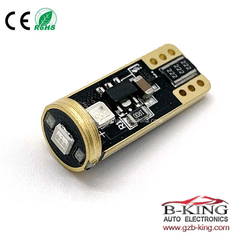 Светодиодная лампа T10 Green для авто