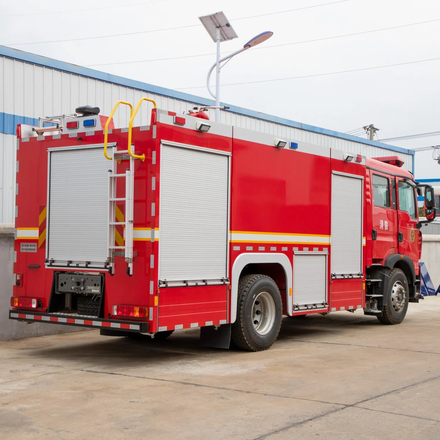 Tian Chang Customized Fire Truck Aluminum Shutter Door with CAD