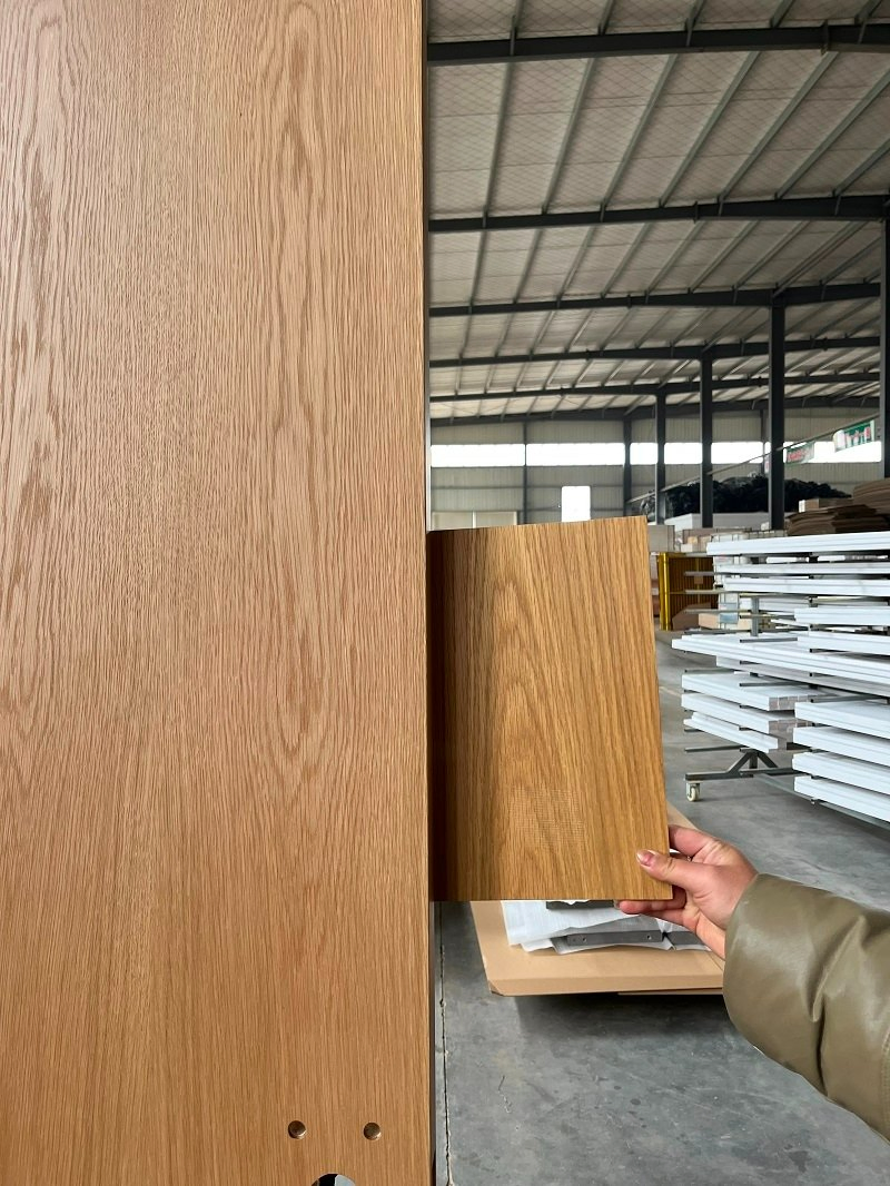Stained White Oak Veneer Door Wood Fire Rrated Door