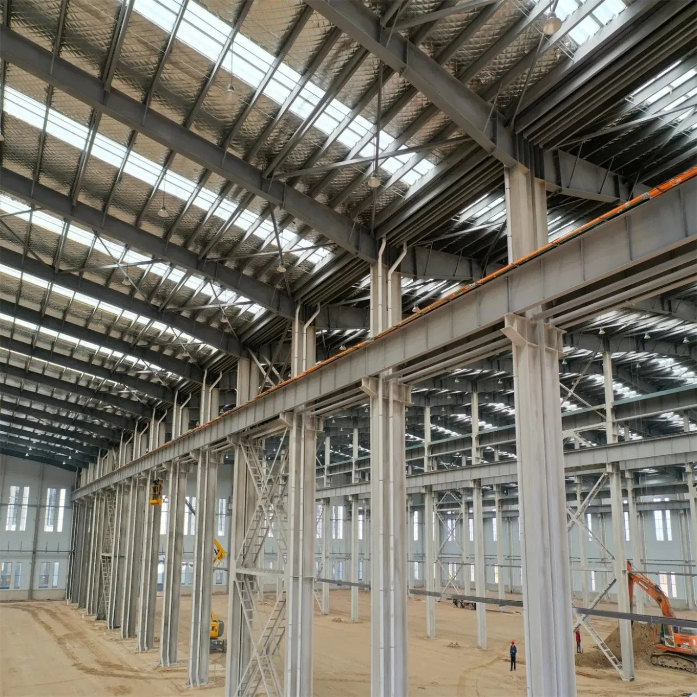 Customized High Strength and Seismic Resistance Prefabricated Modular Steel Structure Shed