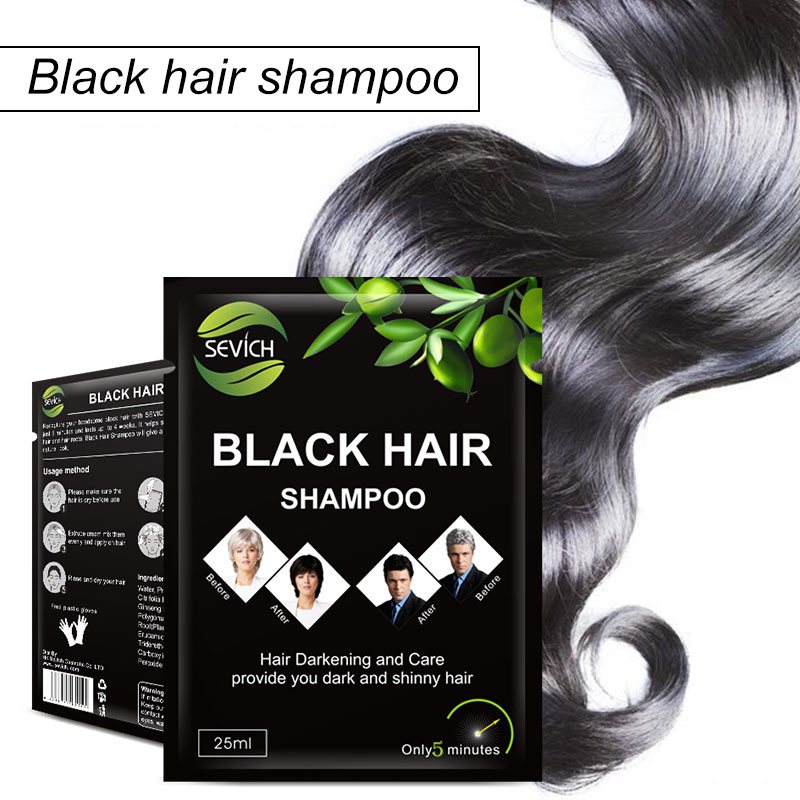 Magic Hair Color Dye Shampoo Change to Black Hair Shampoo Type
