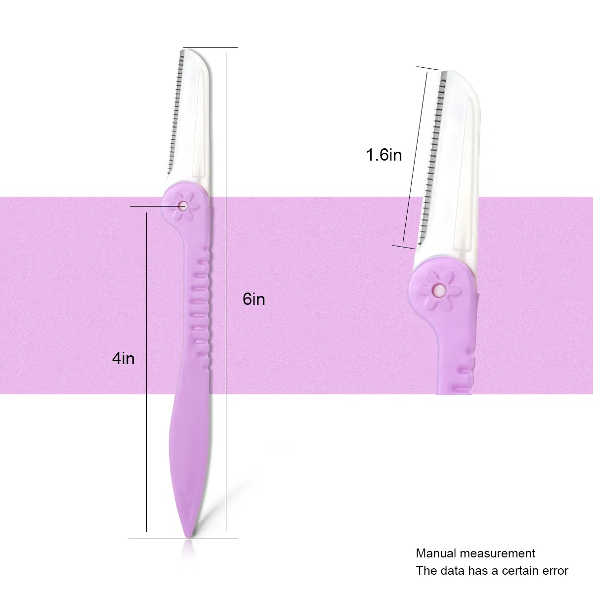 Precision Facial Hair Shaver and Eyebrow Razor Set