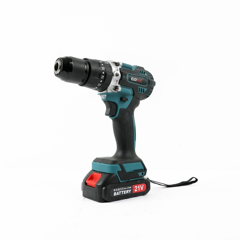 21V Brushless Portable Electric Hand Drill High Torque 128nm Impact Drill