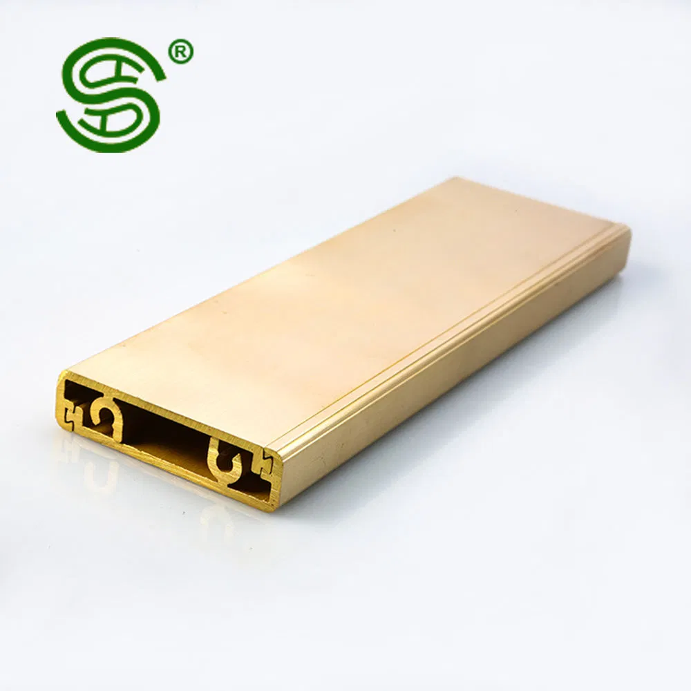 Wholesale High Quality Curtain Wall Decoration Extruded Copper Brass Profile