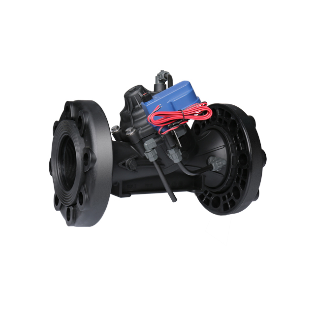 Magnetic Electric Irrigation Landscape Nylon Flow Control Pilot Hydraulic AC DC Latching Solenoid Valve