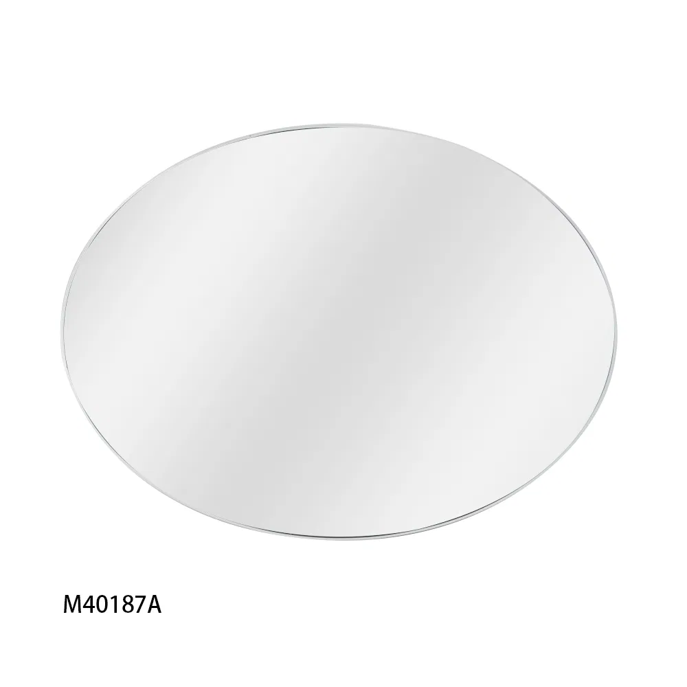 Customized Colorful Circular Oval Metal Mirror