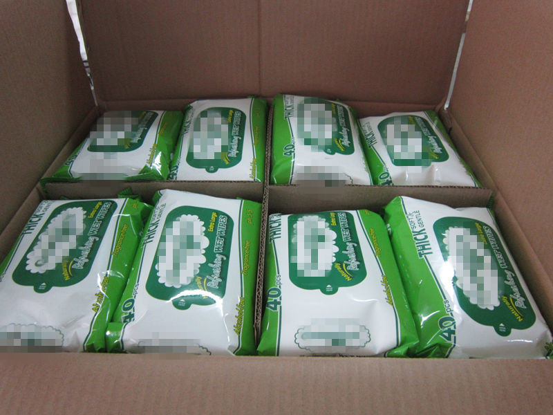 Wholesale Disposable Unscented Baby Wet Cleaning Wipes