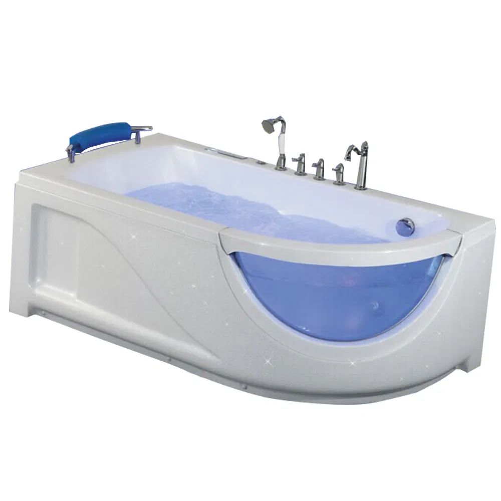 Single Use Knife-Shaped Soaking and Surfing Indoor Bathtub