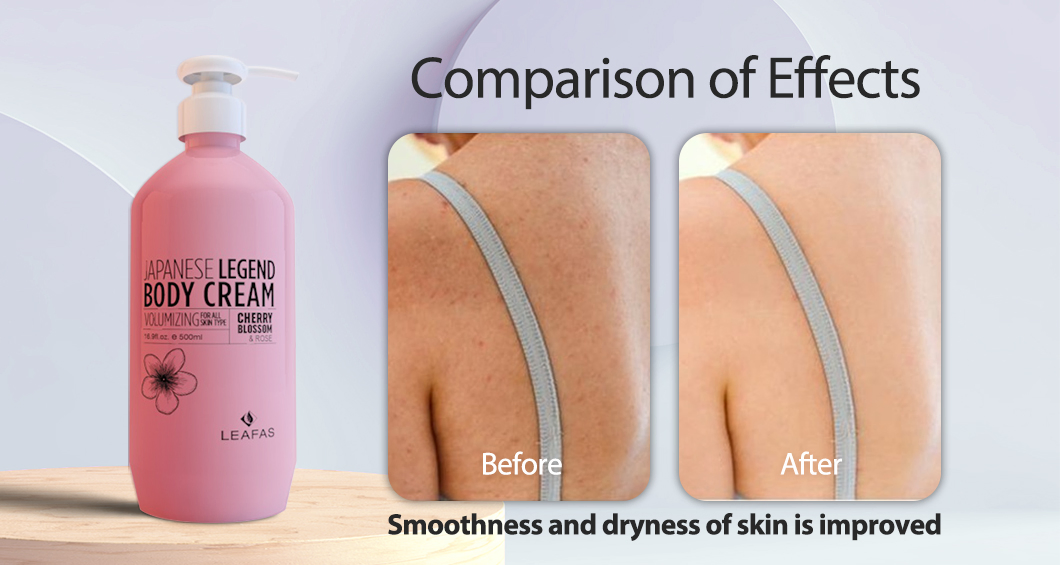 Mildly Moisture Body and Skin Volumizing Body Cream for All Skin Type