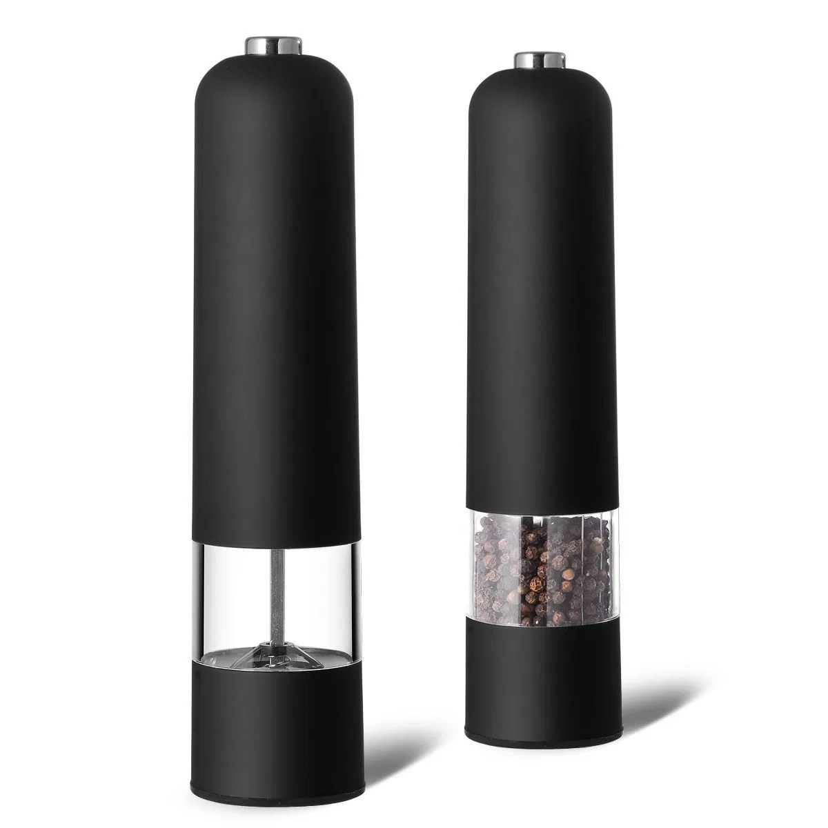 Modern Design Household Kitchen Products Equipped with LED Light Electric Pepper Grinder Salt Mill