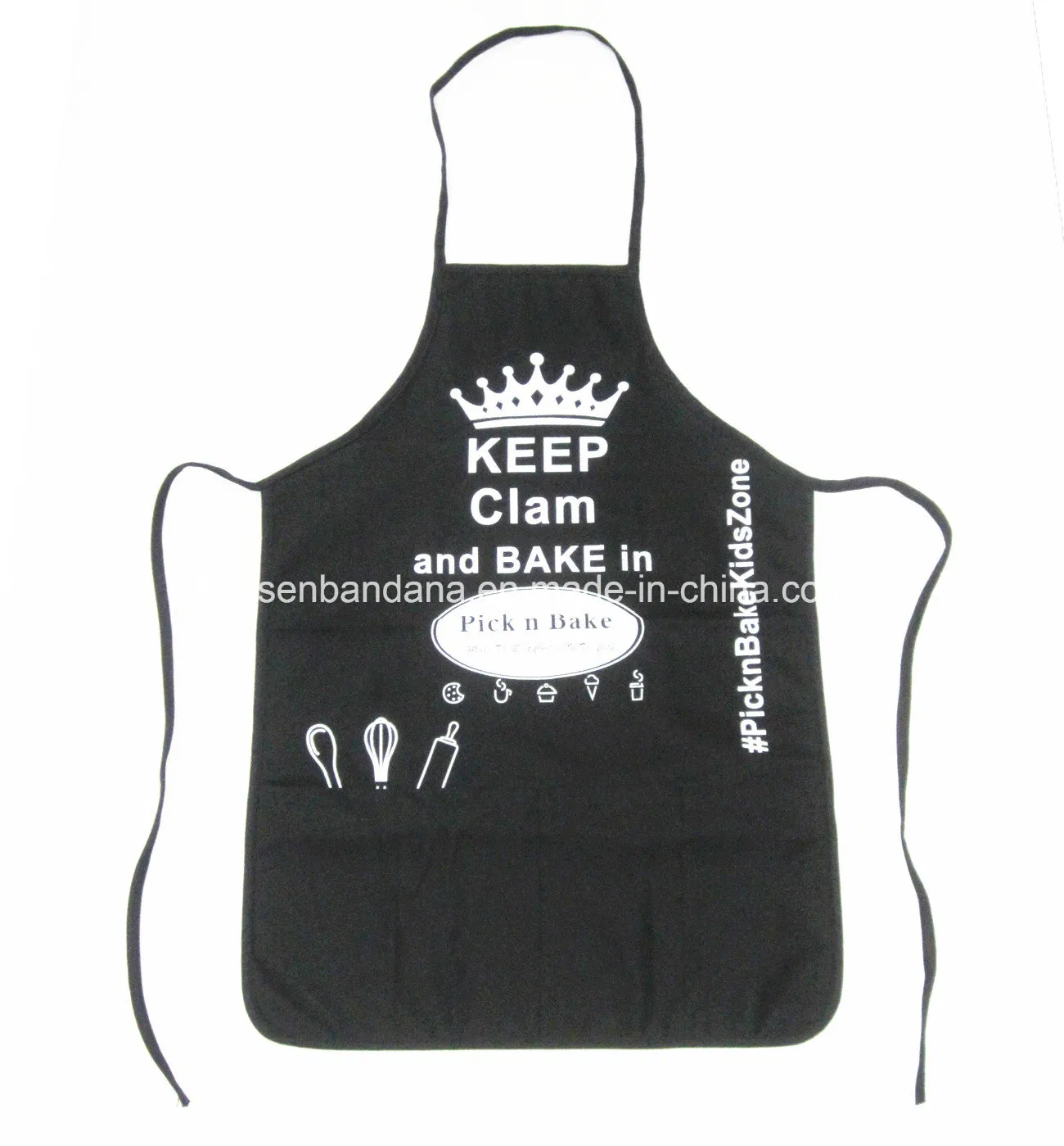 China Factory OEM Custom Logo Promotional Cheap PVC Aprons