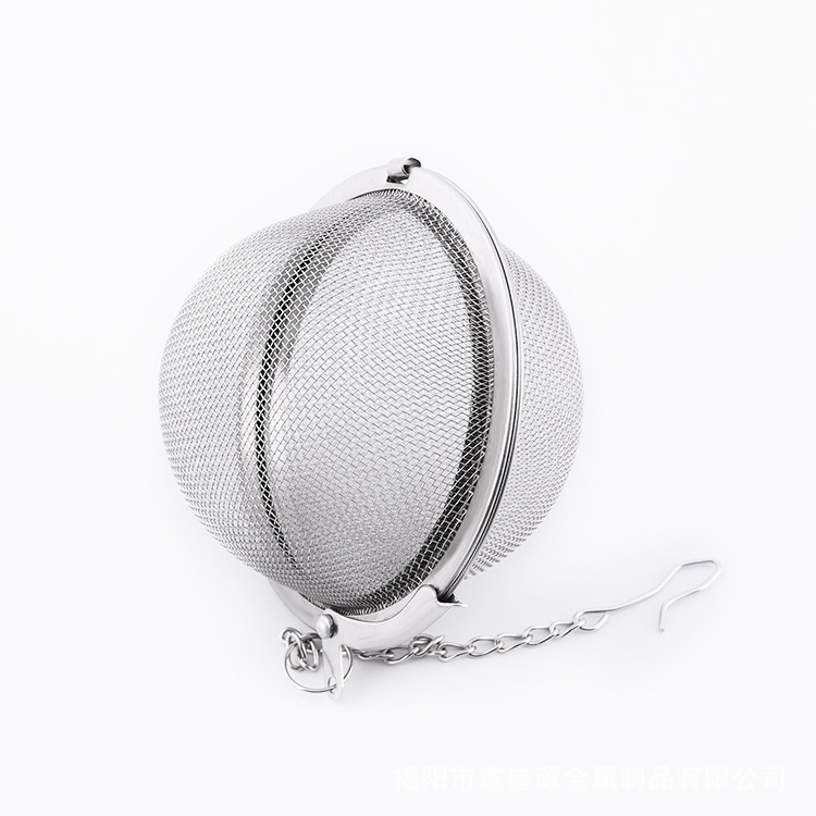 304 Stainless Steel Tea Strainer Round Tea Ball Filter Tennis Ball