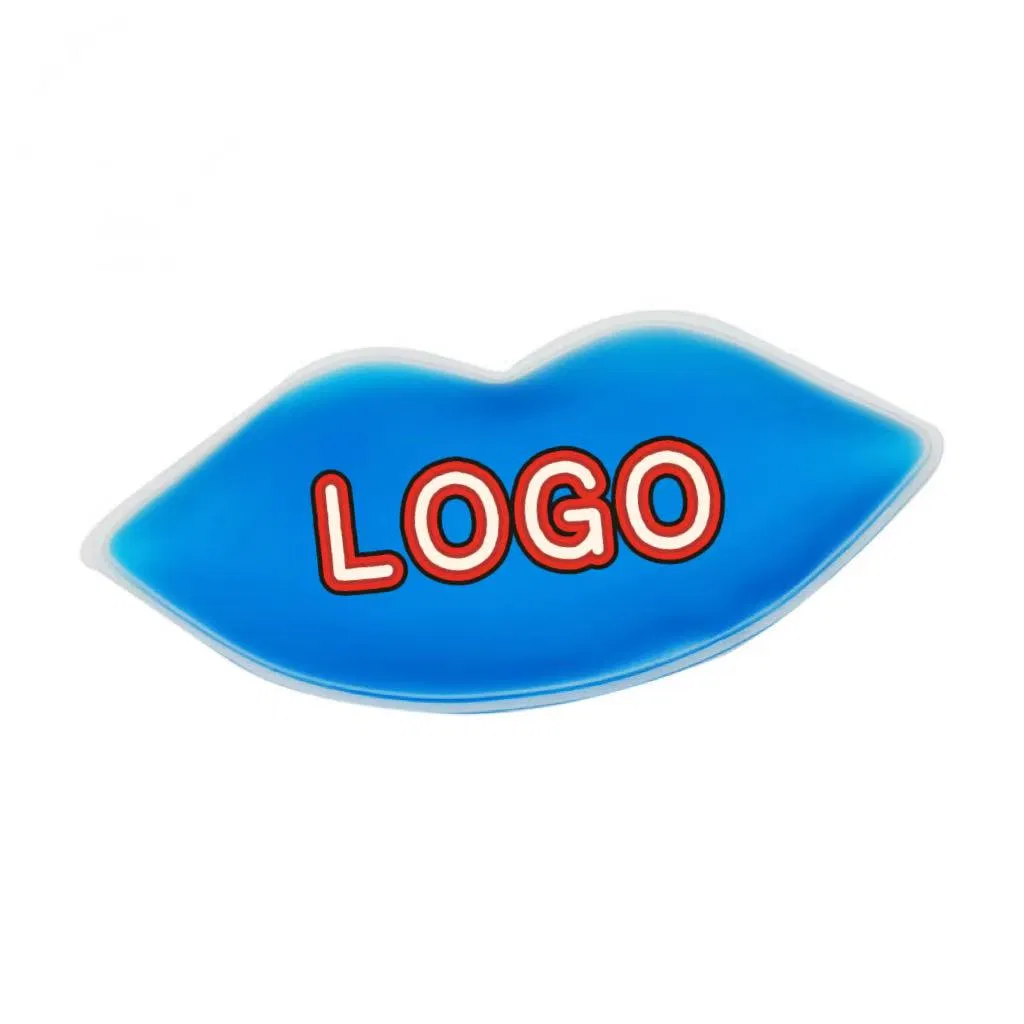 Logo OEM Reusable Medical Lip Ice Pack Hot Cold Therapy Pain Relief