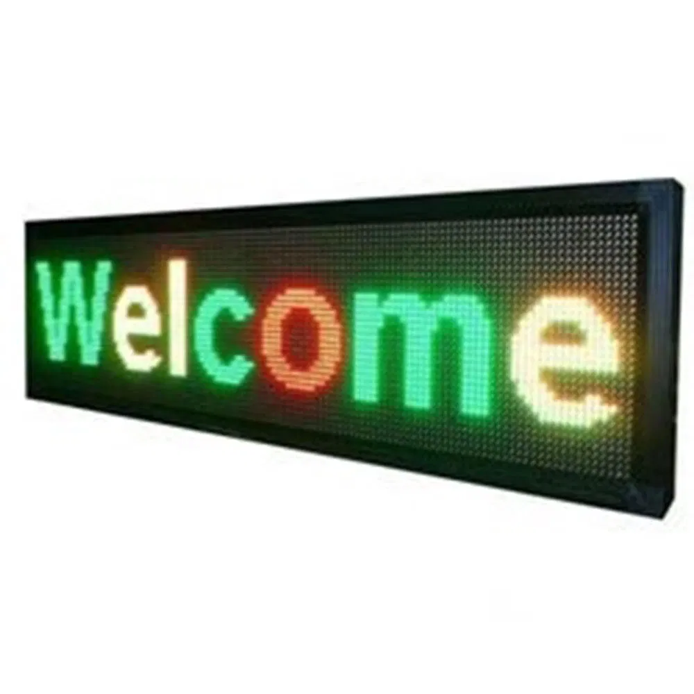 P10 P4 P5 Customizable Content LED Displays Electronic Signage Scrolling LED Display Cheap Outdoor Scrolling LED Display