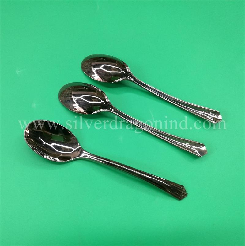 PS Disposable Silver Plastic Cutlery, Plastic Knife 8 Inch 20cm