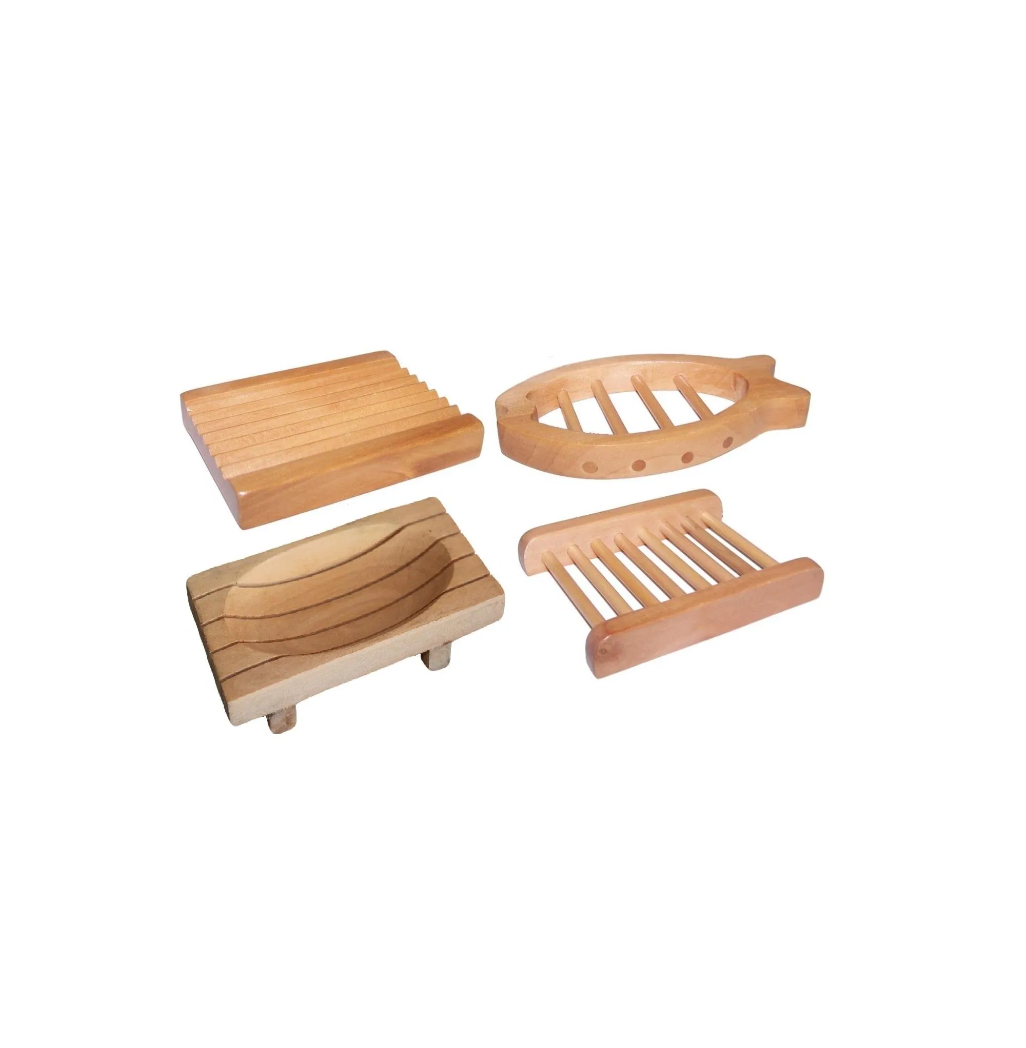 100% Natural Wood Soap Dish Custom Designed Premium Eco-Friendly Unique Soap Dish