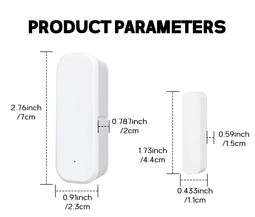 WiFi датчик открытия двери с сигнализацией